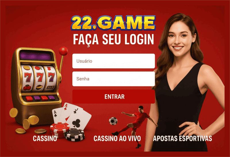 Cadastro rápido e seguro na plataforma 22GAME